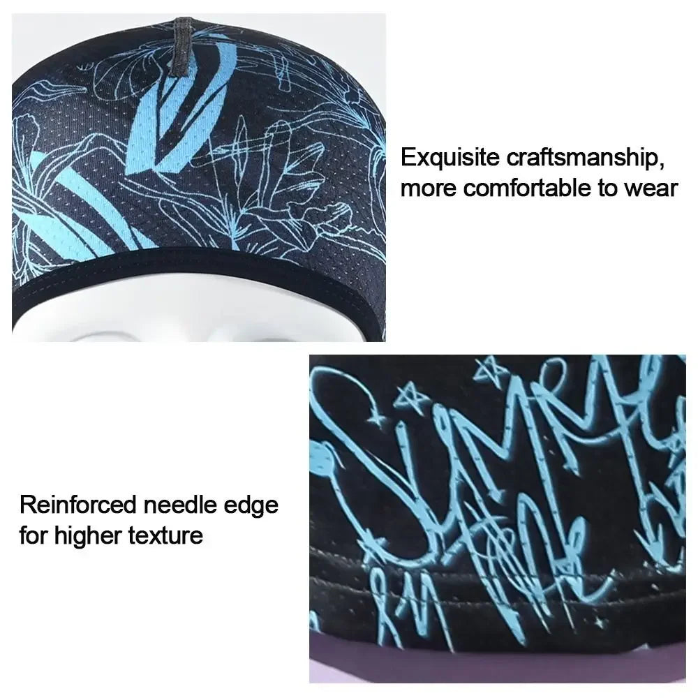 Summer Cool Ice Silk Balaclava - Full Face Cover with UV Protection for Cycling, Motorcycle & Outdoor Sports