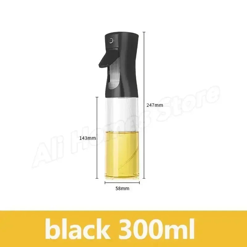 200/300/500ML Pneumatic Spray Bottle Fitness Barbecue Spray Oil Dispenser Kitchen Oil Spray Bottle Cooking Olive Oil Sprayer