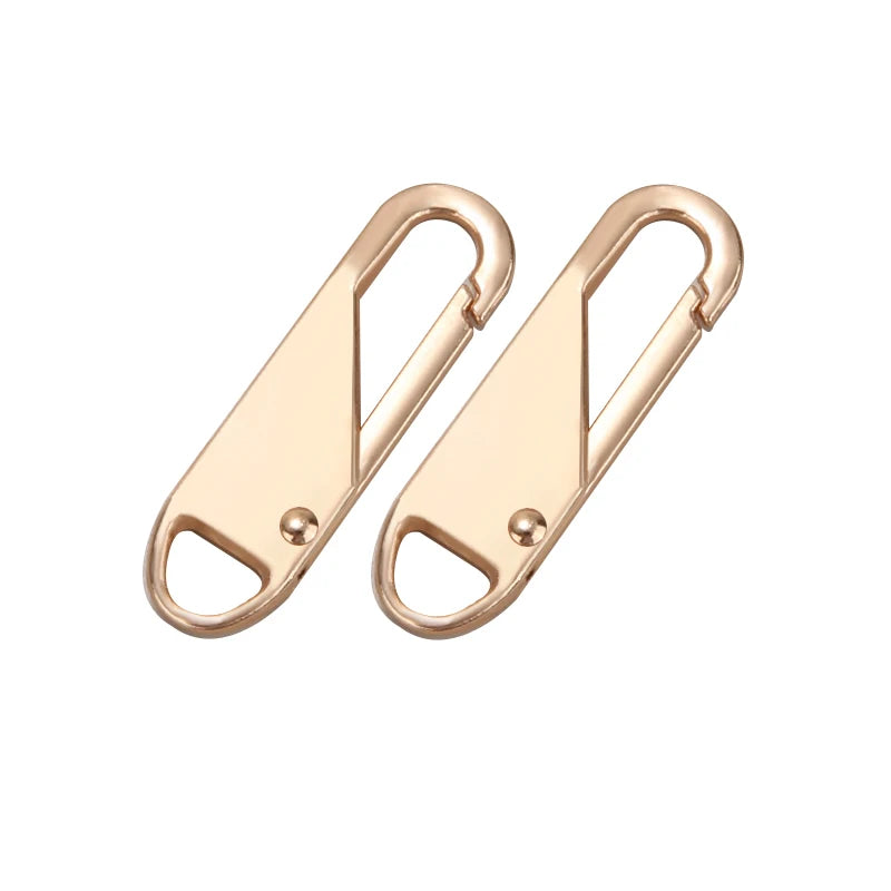 1/2/4/5/10Pcs Zipper Slider Instant Universal Repair Kit Replacement for Broken Buckle Travel Bag Suitcase Tent Backpack Zippers