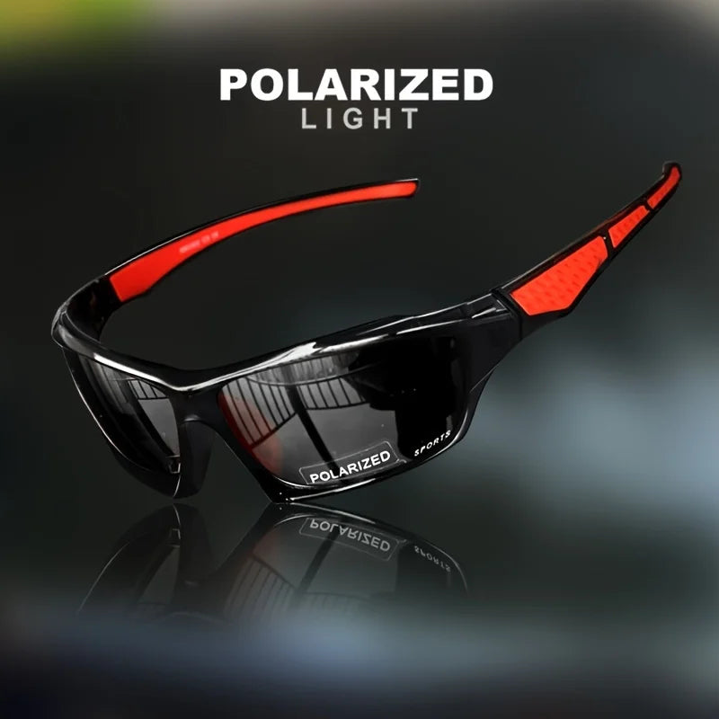 1/3PCS Sports Polarized Sunglasses for Men Lightweight Night Vision Male Shades Cycling Driving Fishing Fashion Mirror Sunglass