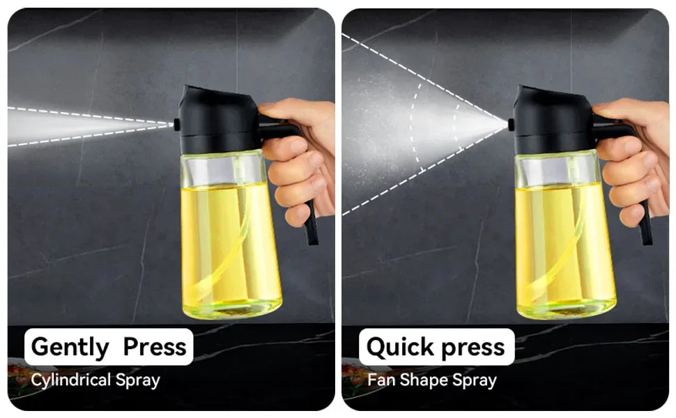 200/300/500ML Pneumatic Spray Bottle Fitness Barbecue Spray Oil Dispenser Kitchen Oil Spray Bottle Cooking Olive Oil Sprayer