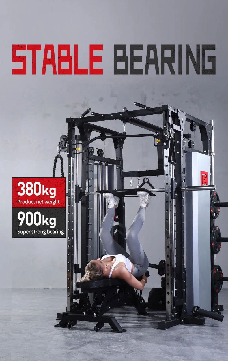 MIYAUP Comprehensive Training Equipment Multifunctional Squat Stand Fitness Equipment Smith Machine Gantry