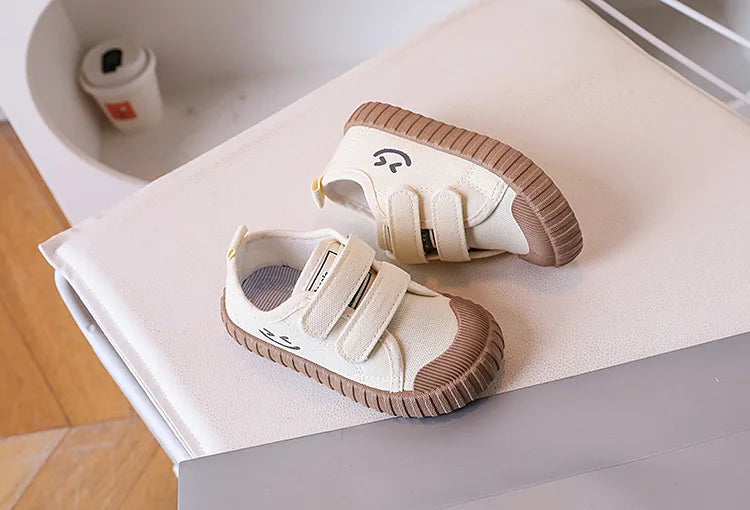 Children Canvas Shoe Candy Color Korean Style Kids Casual Shoes Toddler Girl Boy Breathable Soft Sole Board Shoes Tenis Infantil