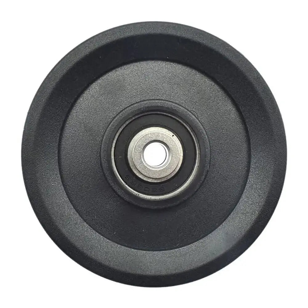Fitness Equipment Parts Pulley Wheel Cable Machine Part Black Nylon Pulley Good Wear Resistance Light Weight Nylon Bearing