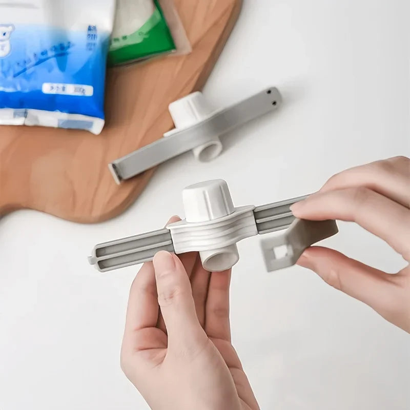 Kitchen Storage Food Snack Sealing Bag Clips Screw Cap Seasoning Bag Milk Powder Bag Preservation Clip Gadgets Home Accessories