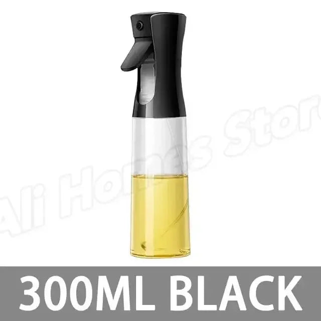200/300/500ML Oil Air Pressure Double Nozzle Oil Spray Bottle Sprayer Kitchenware Oil Bottle Roasting Bottle Fitness Barbecue