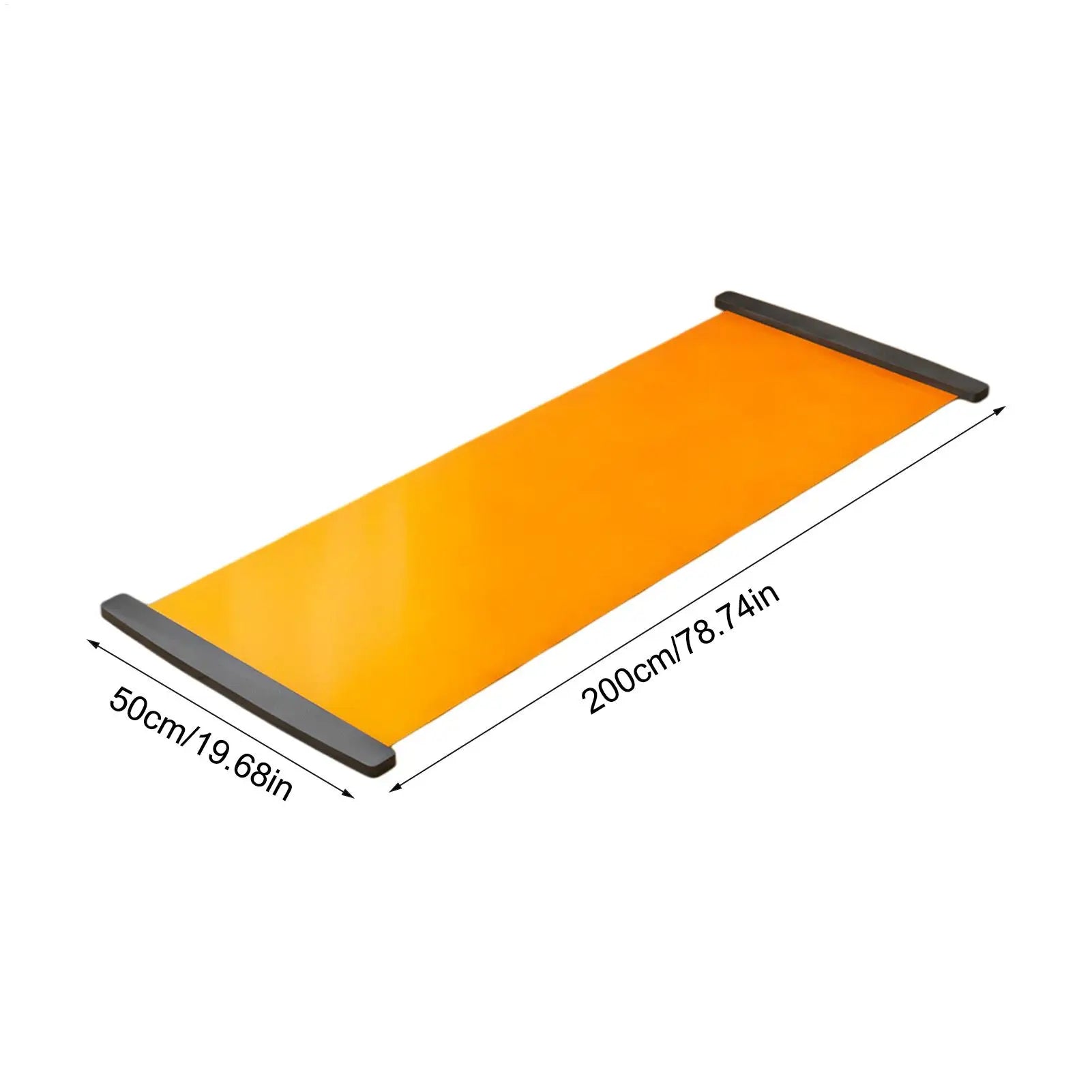 200cm Sports Fitness Glide Plate for Ice Hockey Roller Skating Leg Exercise Yoga Sliding Mat Core Training Board Slide Boards