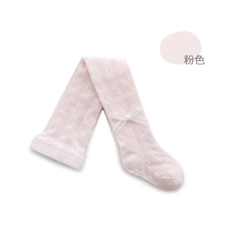 0-8Y Infant Boys Girls Summer Mesh Thin Pantyhose Soft Cotton Toddler Baby Tights Newborn Kids Breathable transparent Stockings