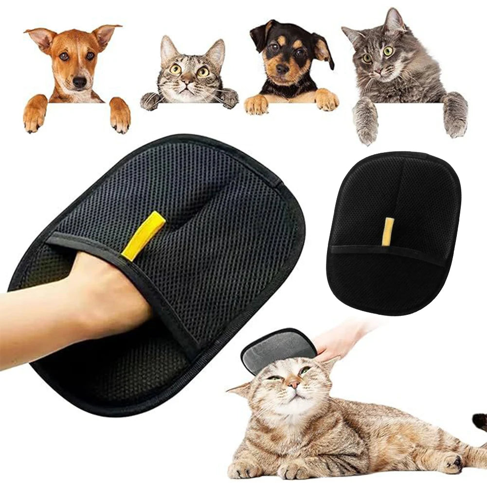 Pet Hair Remover Grooming Glove