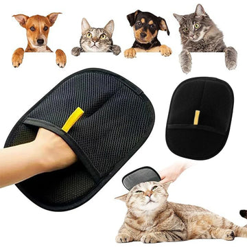 Pet Hair Remover Grooming Glove