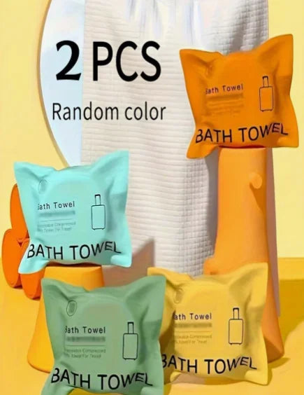 Thickened Disposable Face Towels A Pack Of 14 Pieces Compressed Disposable Washcloths, Cruise Essentials, Travel Essentials, Portable, Lightweight, Durable, Stylish, For Home Compressed Travel Towels - Quick Dry Portable Disp