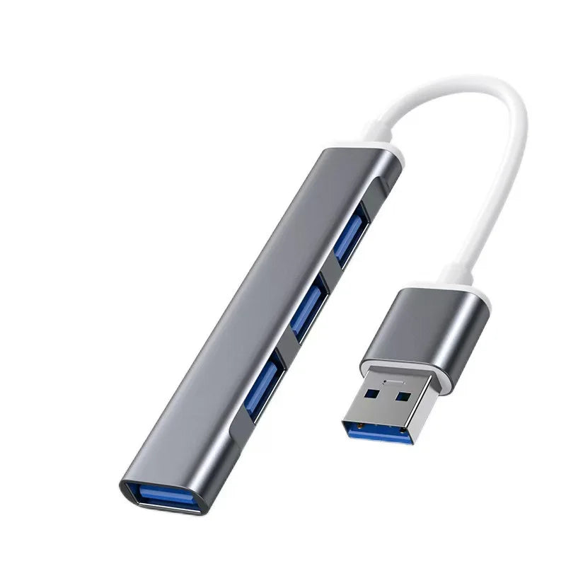 USB C HUB 3.0 Type C Extender 4 Port Splitter Adapter OTG Docking Station For Phone Macbook Pro 13 15 Air PC Laptop Computer Hub