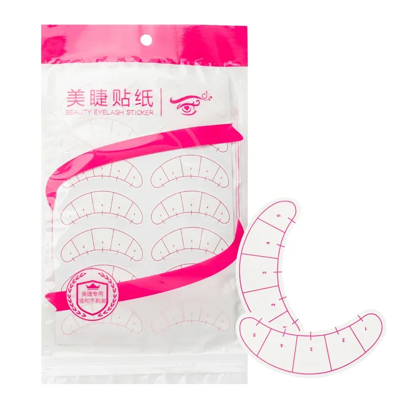 70/140 Pairs Lash Mapping Stickers Under Eye Positioning Eyelash Extension Makeup Tools Extension Practice Eye Pads Paper