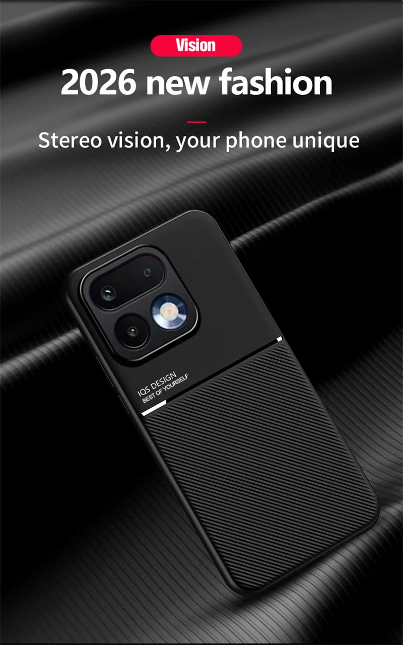 Soft Frame Cover For Realme 16 Pro 5G Case Leather Car Magnetic Holder Funda for Realme 16 Pro Plus 16Pro TPU Shockproof Coque