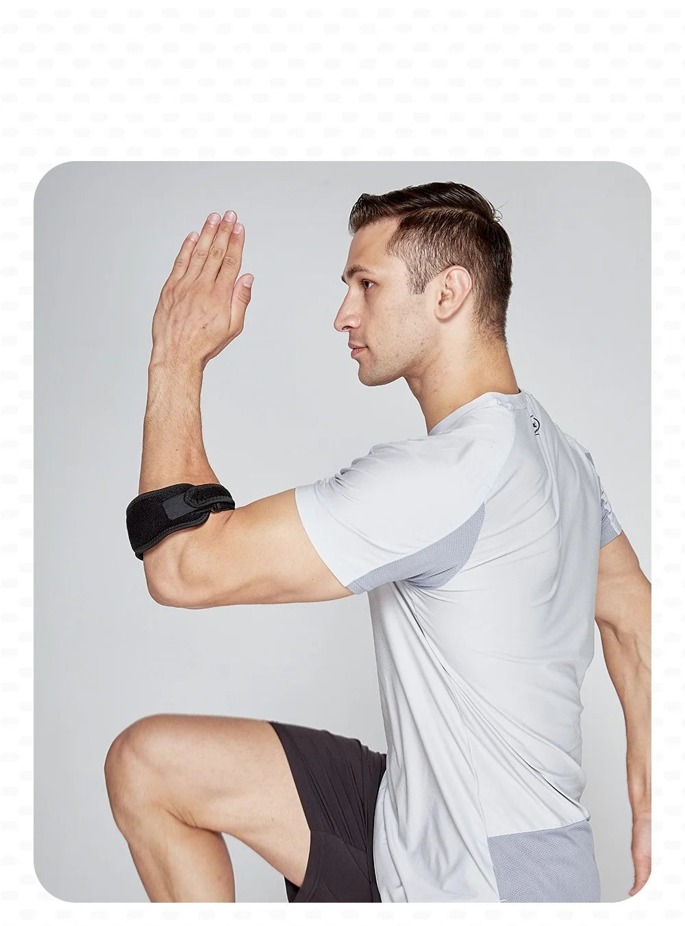 1Pc Adjustable Elbow Brace - Sports Compression Arm Support For Basketball, Tennis, Volleyball, Golf Unisex Fitness Tool