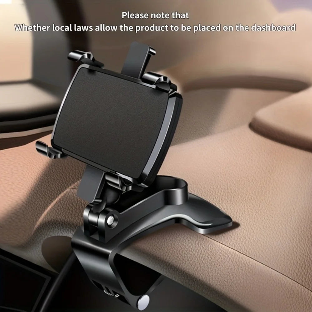 Car Phone Holder Stand Universal Car Dashboard Clip Mount GPS Cell Mobile Phone Support in Car Bracket For iPhone Samsung Xiaomi