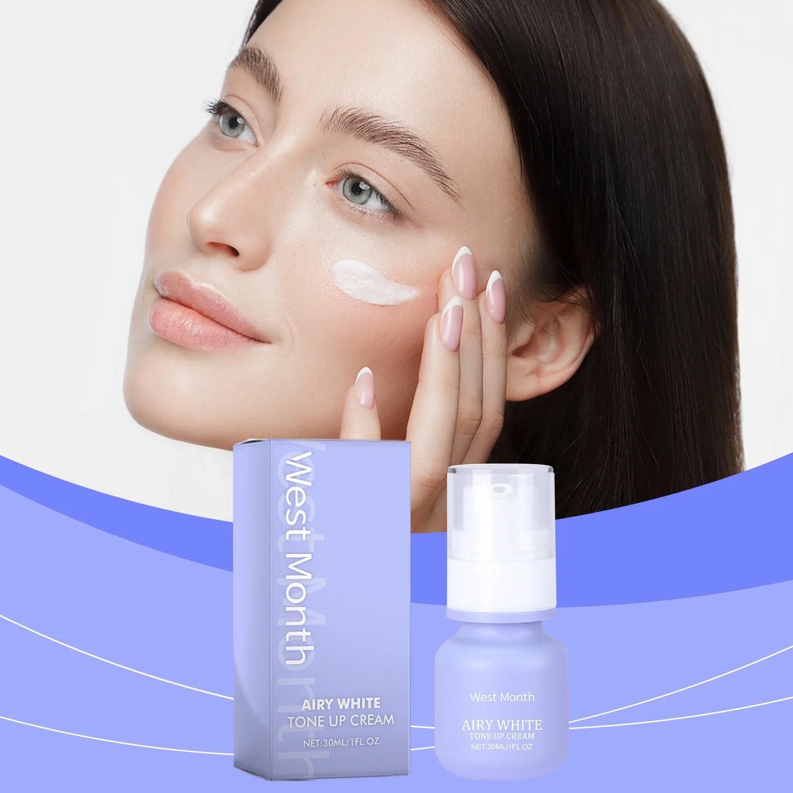 Brightening Cream Moisturizes and Cares for The Skin, Brightening The Complexion, Moisturizing and Repairing Dryness