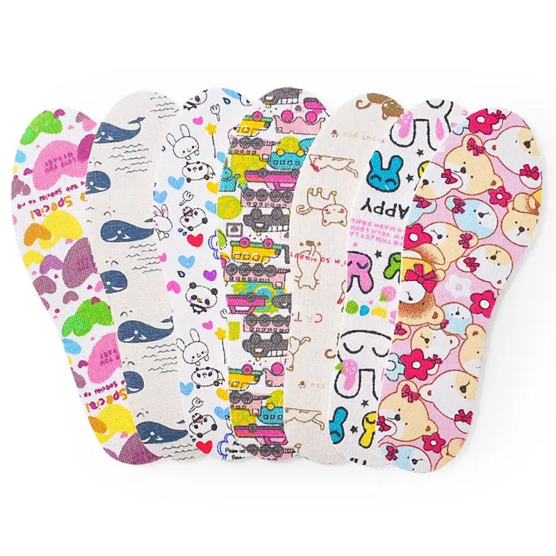Kids Shoe Pad Cut Size Massage Cushion Latex EVA Ultralight Soft Pads Children Insole Cartoon Protector Breathable For