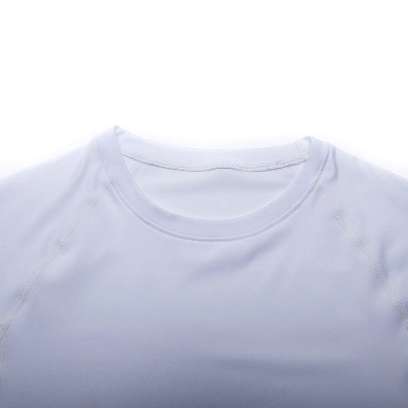 Men Running Compression T-shirt Short Sleeve Sport Tees Gym Fitness Sportshirts Male Jogging Tracksuit Homme Athletic Shirt Tops