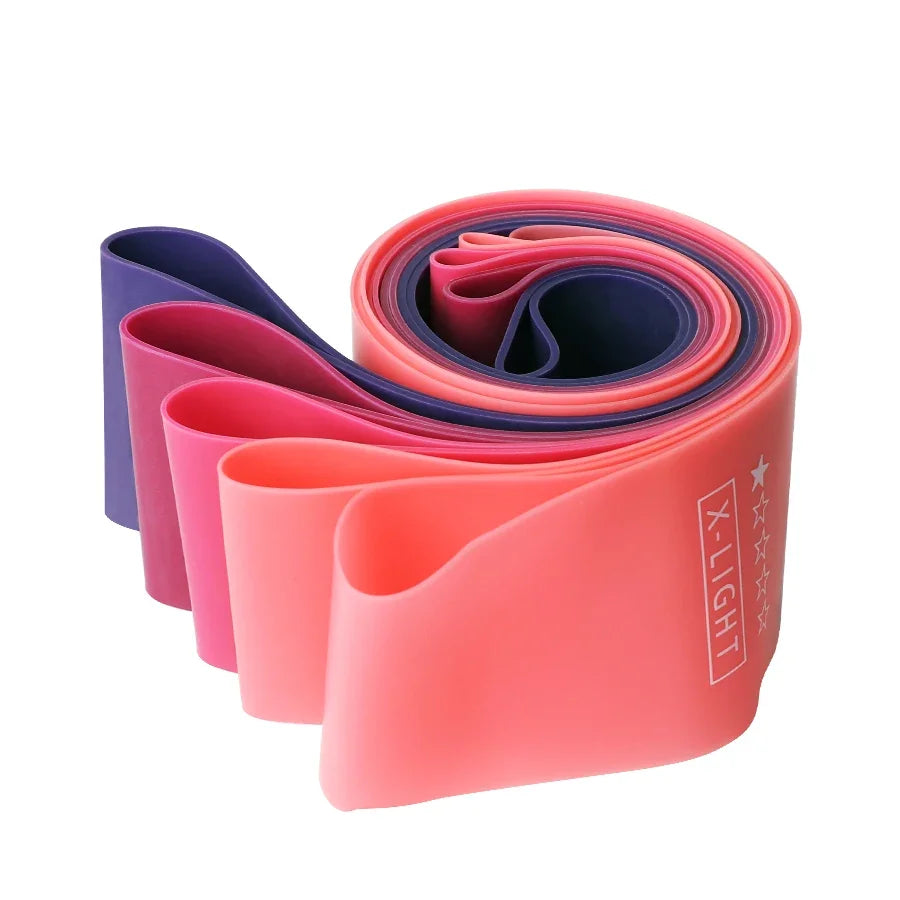 Elastic Resistance Bands for Fitness Home Training Yoga Sport Stretching Pilates Crossfit Workout Gym Equipment