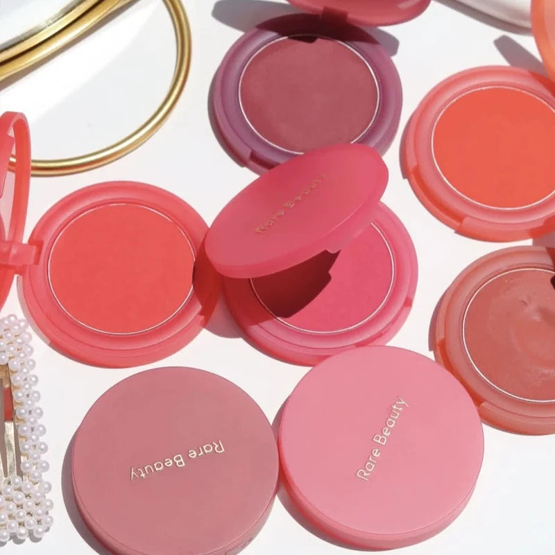 New Rare Beauty Mousse Blush Soft Texture Lasting Waterproof Glow Lightweight Cheek Makeup for All Skin Tones Women Daily Beauty
