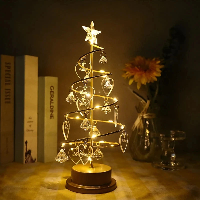 MaiLun Personalized Family Names Charms Christmas Tree Decoration Christmas Gift