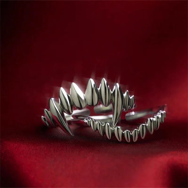 Baldur and The Gate Ring Set Classic Vampire Game Same Exquisite Open Ring Cosplay Jewelry Accessories