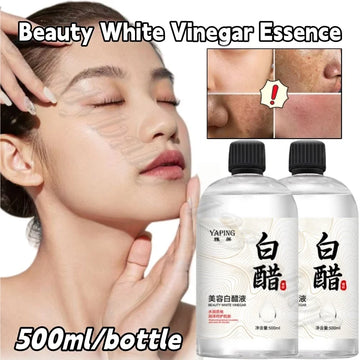 Beauty White Vinegar Essence to Improve Roughness, Fade Melanin, Brighten Skin, Face and Body Available 500ml