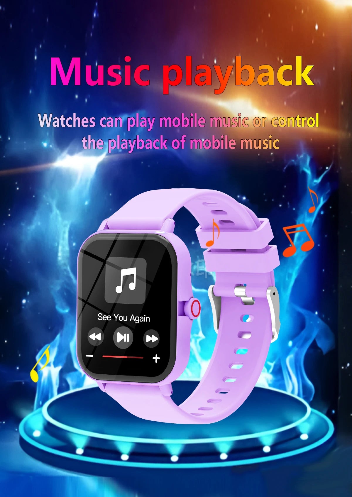 2026 New Smartwatch 1.83"Screen Bluetooth Call Voice Assistant Music Control Fitness Tracker for Android/IOS Phone Children Gift