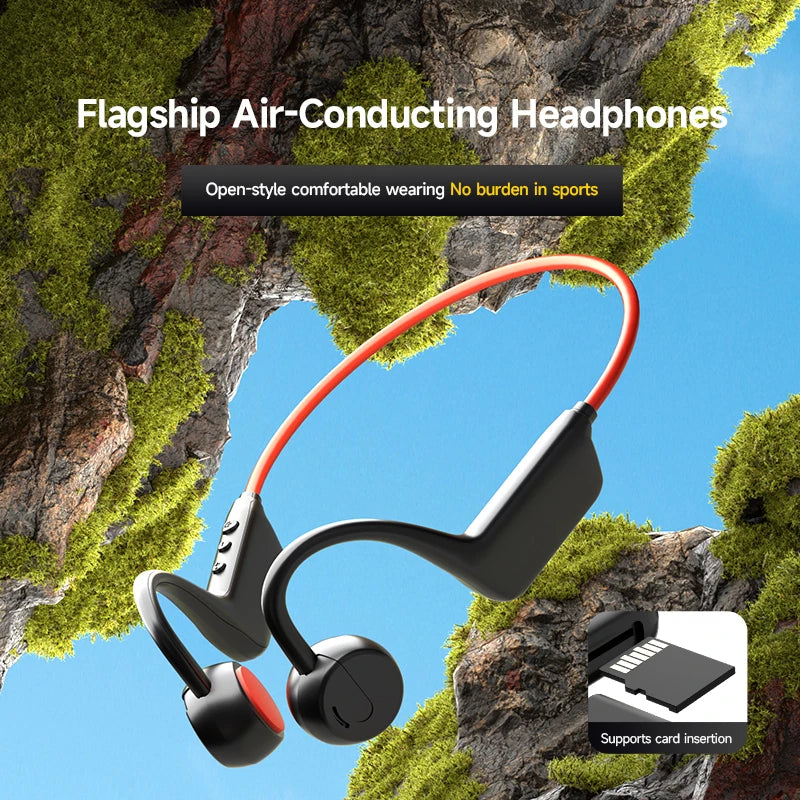 Lenovo Bone Conduction Headset Wireless Swimming Sports Headphone IPX8 Bluetooth 5.4 With Mic Waterproof Exercise Fitness 2026