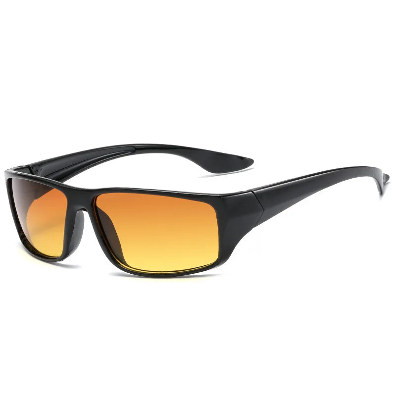 Car Night Vision Goggles Anti-Glare Sunglasses UV Protection Eyewear Enhanced Light Motorcycle Driving Glasses Car Accessries