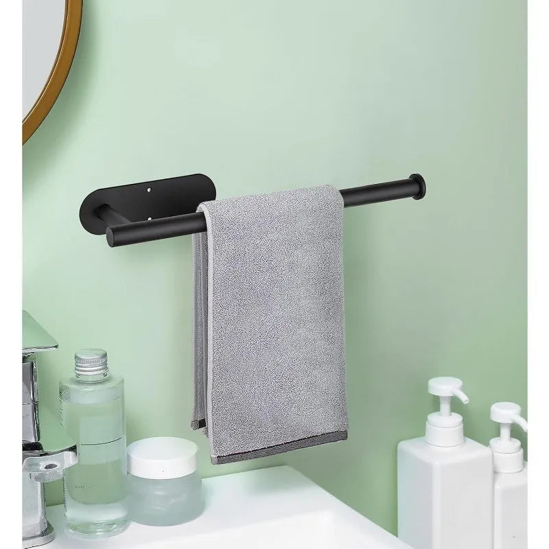 Kitchen Paper Towel Holder Adhesive Tissue Hanger Toilet Roll Paper Dispenser Cabinet Storage Napkin Rack Bathroom Accessories