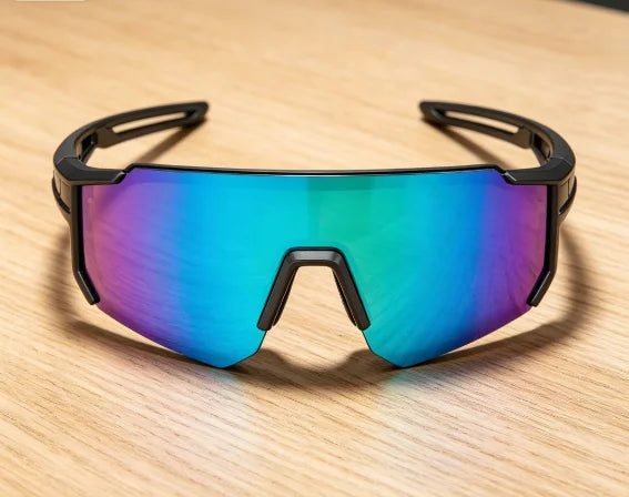 Unisex Cycling Sunglasses UV400 Windproof Sports Goggles MTB Bike Driving Climbing Outdoor Protective Eyewear