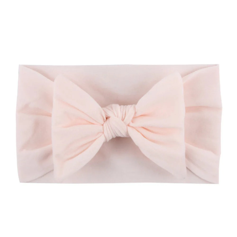 Baby Bow Headbands For Girls Soft ElasticChildren Hair Band Hair Tie Newborn Baby Hair Accessories Party Gifts Girls Headwraps