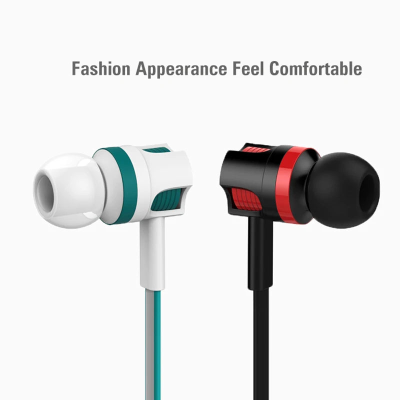 3.5mm Earphones Noodles Headsets Sport Earbuds with Microphone Headphones for Meizu Samsung Galaxy A50 for Huawei Honor
