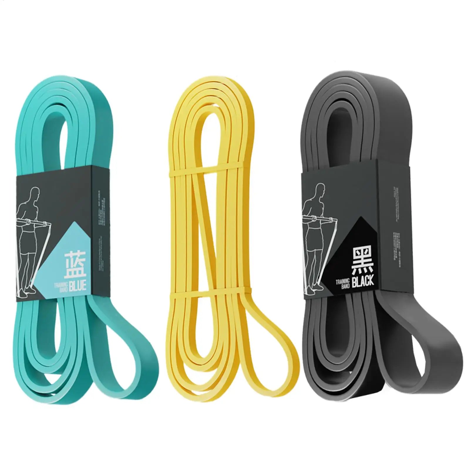 Fitness Resistance Bands Elastic Stretching Strength Training Pull Up Elastic Bands For Exercise For Women Men Home Gym Pilates