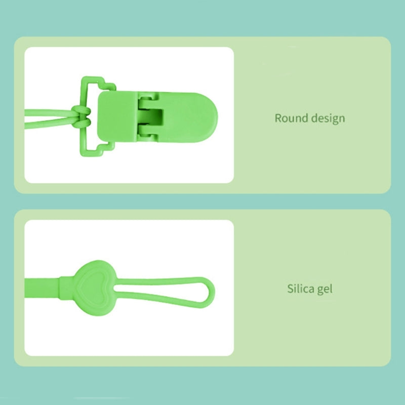 Pacifier Chain Silicone Strap BPA Holder Soother Chain Accessories