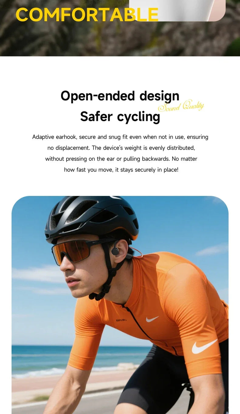 Lenovo Bone Conduction Headset Wireless Swimming Sports Headphone IPX8 Bluetooth 5.4 With Mic Waterproof Exercise Fitness 2026