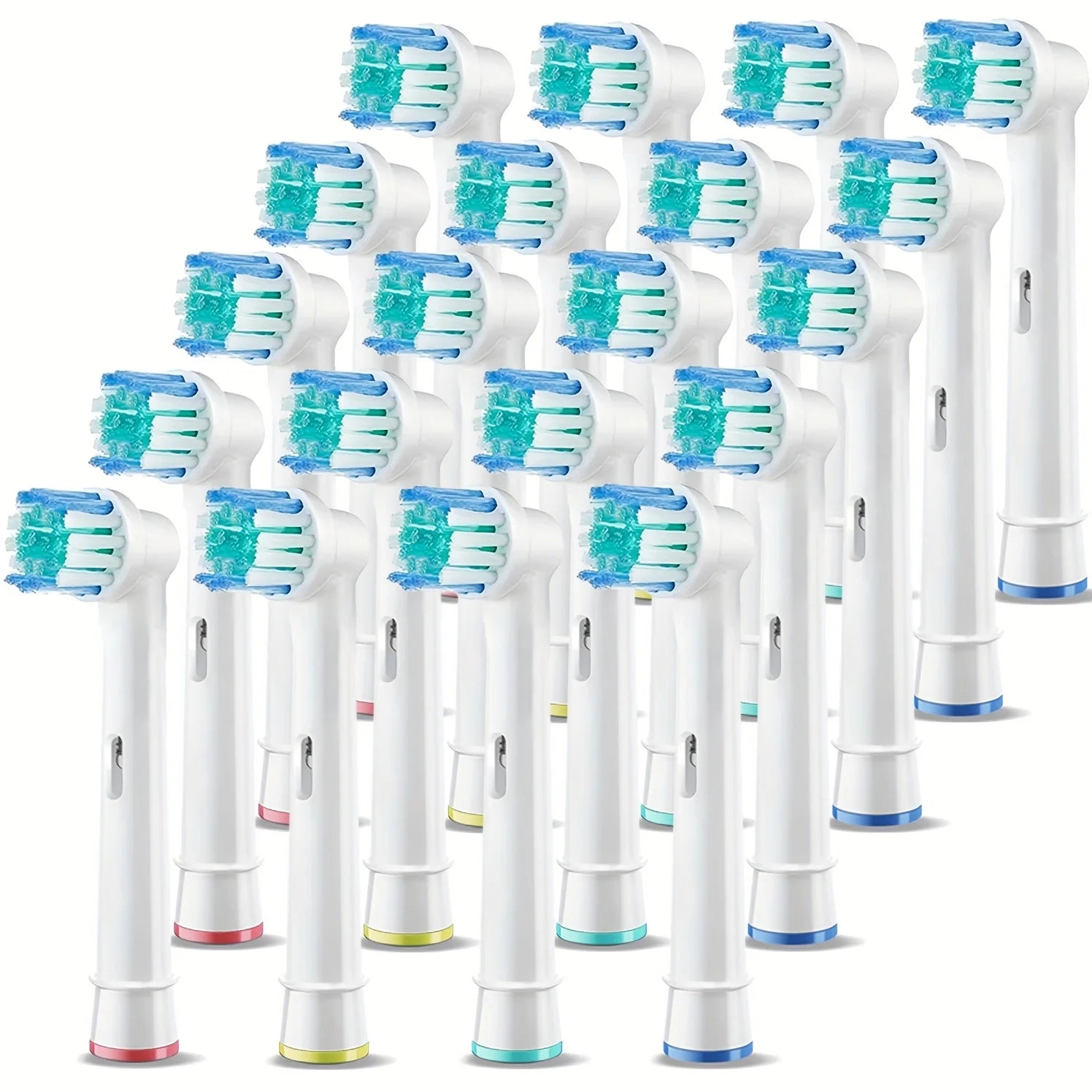 4/12/16/20 Pcs Electric Toothbrush Replacement Brush Heads Compatible with Oral-B Braun Professional - Soft Bristles Dental Care