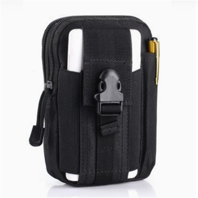 HOMEFISH Men's Waist Bag Jungle Camouflage Hanging Package Men Outdoor Sports Waist Bag Multifunctional Bags For Male
