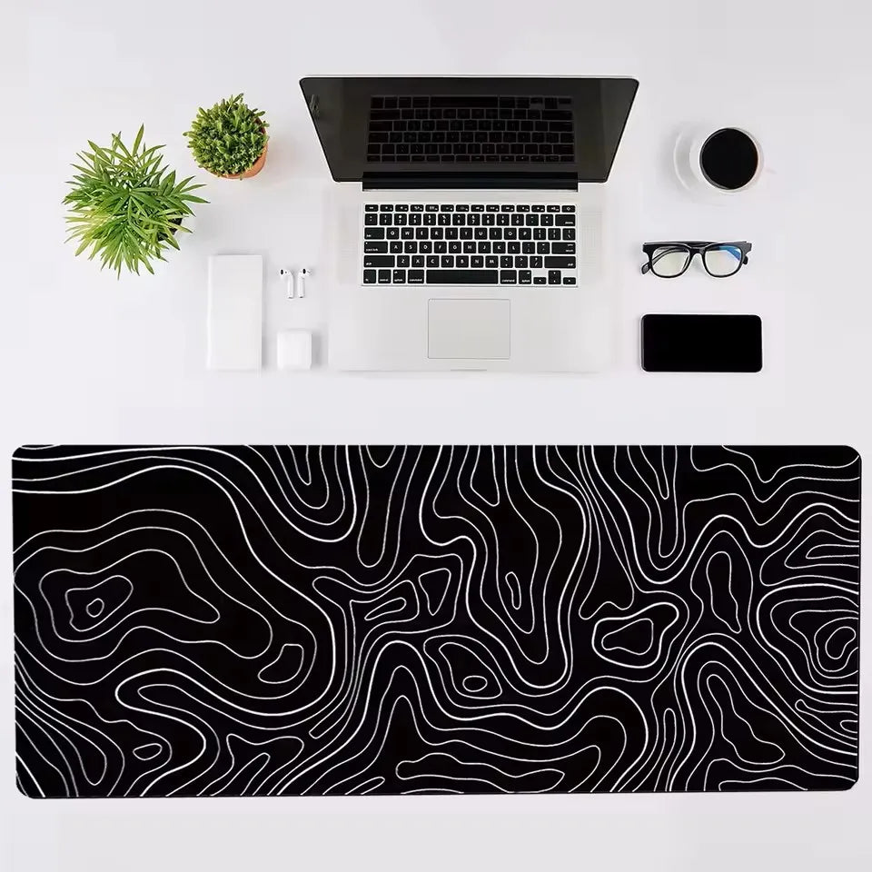 1PC Large Mouse Pads For Desk, Gaming Mouse Pad, Mouse Pad with Stitched Edgesand Non-Slip Rubber Base, Extended Mouse Pad