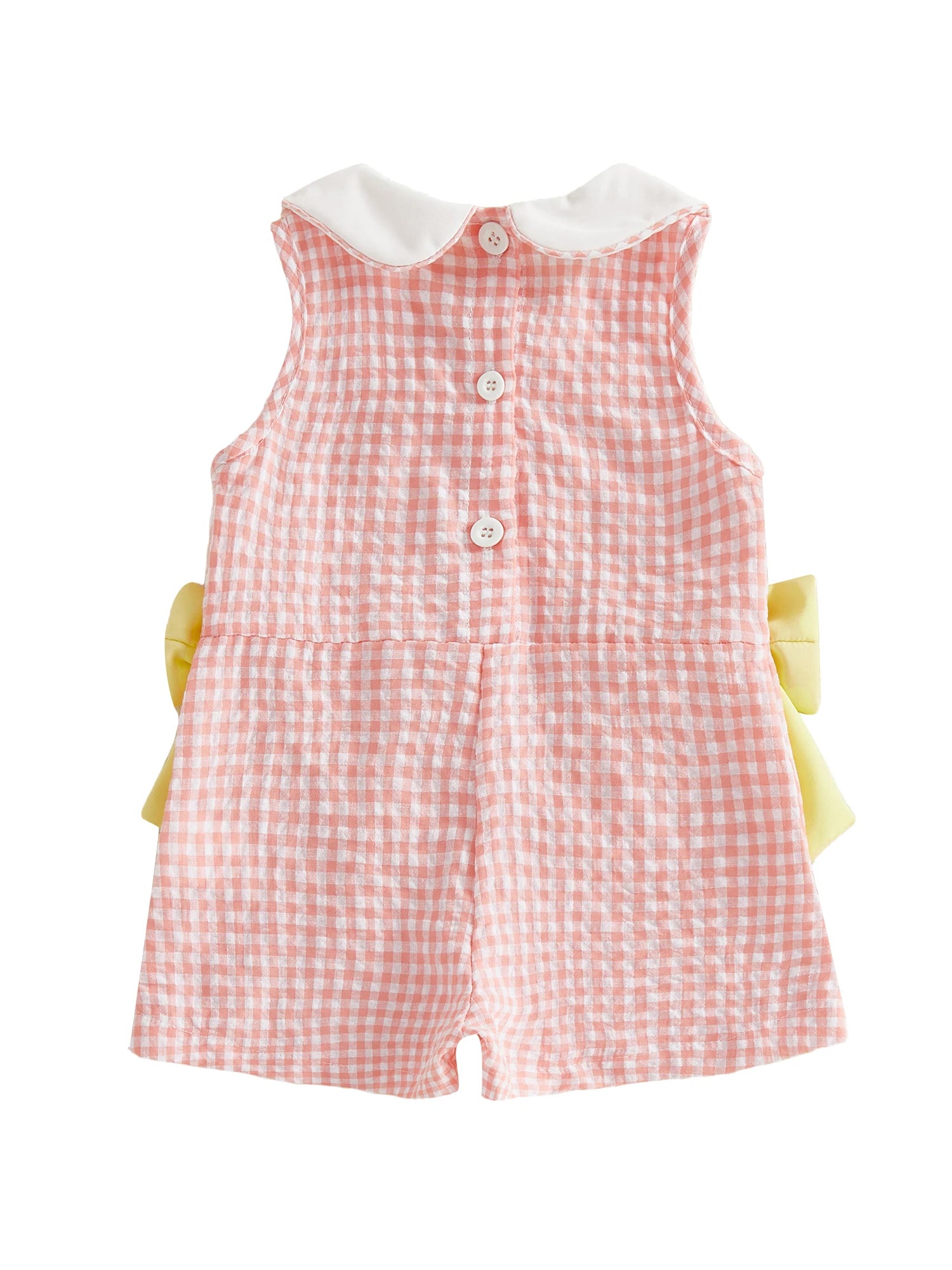 Citgeett Summer Kids Toddler Baby Girls Jumpsuit Shorts Casual Bows Striped Doll Collar Sleeveless Overalls Clothes