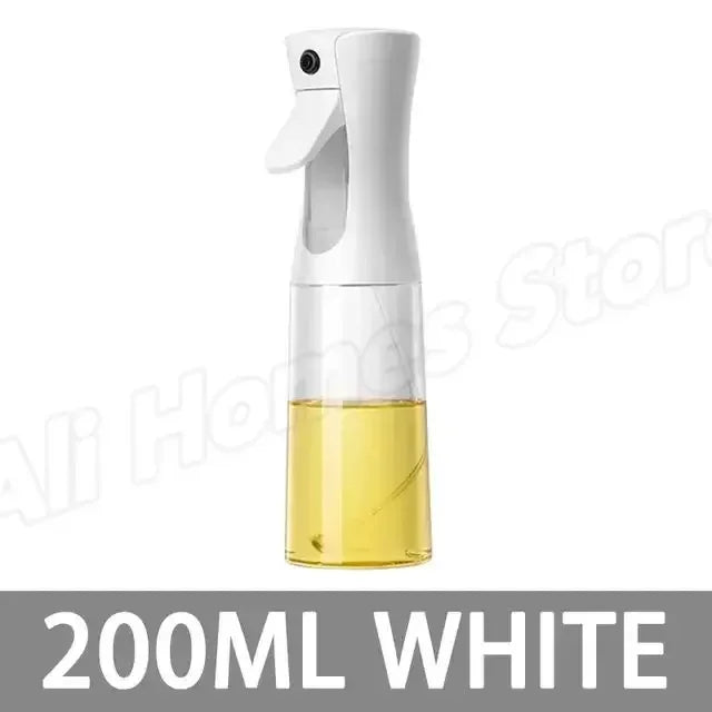 200/300/500ML Oil Air Pressure Double Nozzle Oil Spray Bottle Sprayer Kitchenware Oil Bottle Roasting Bottle Fitness Barbecue