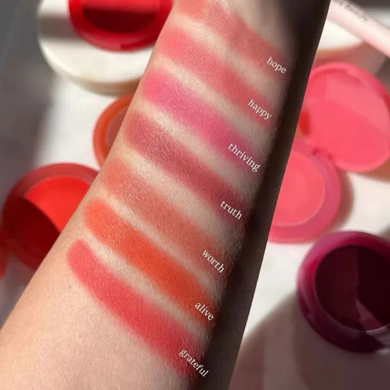 New Rare Beauty Mousse Blush Soft Texture Lasting Waterproof Glow Lightweight Cheek Makeup for All Skin Tones Women Daily Beauty