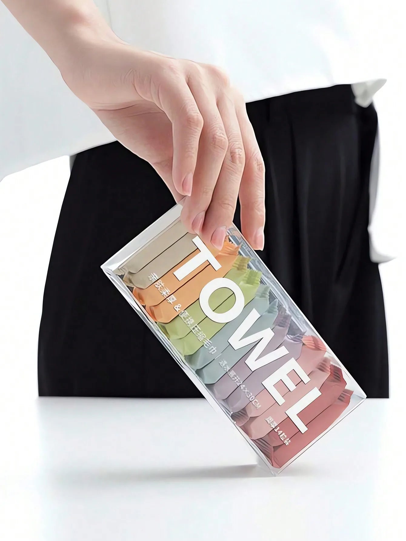 Thickened Disposable Face Towels A Pack Of 14 Pieces Compressed Disposable Washcloths, Cruise Essentials, Travel Essentials, Portable, Lightweight, Durable, Stylish, For Home Compressed Travel Towels - Quick Dry Portable Disp