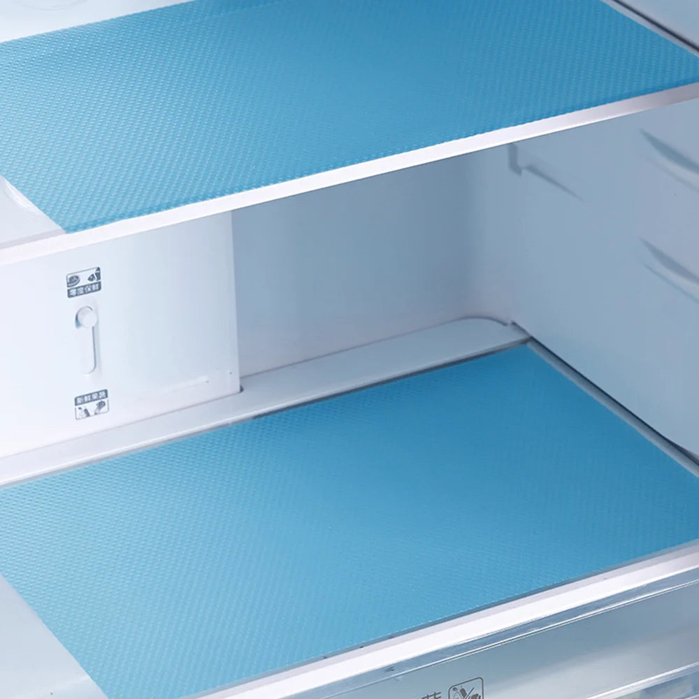 4pcs Refrigerator Liners, MayNest Washable Mats Covers Pads, Home Kitchen Gadgets Accessories Organization for Top Freezer Glass