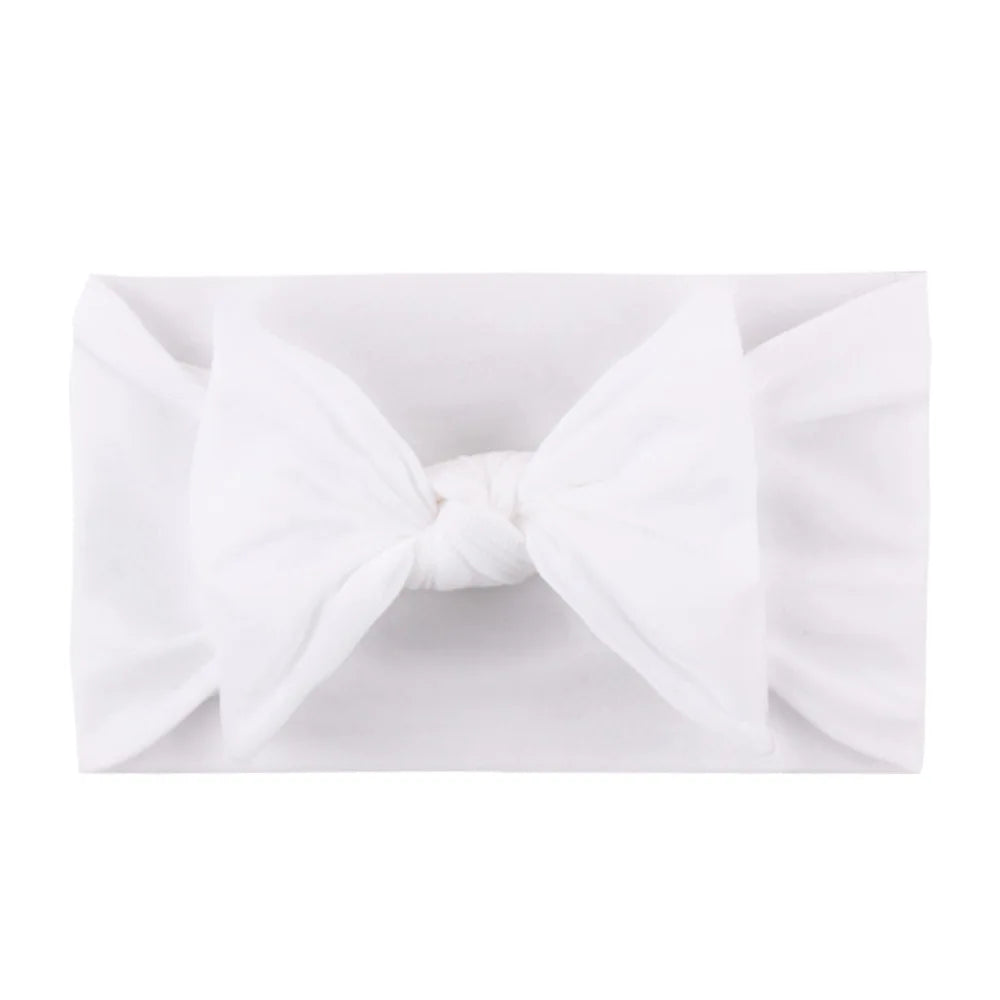 Baby Bow Headbands For Girls Soft ElasticChildren Hair Band Hair Tie Newborn Baby Hair Accessories Party Gifts Girls Headwraps