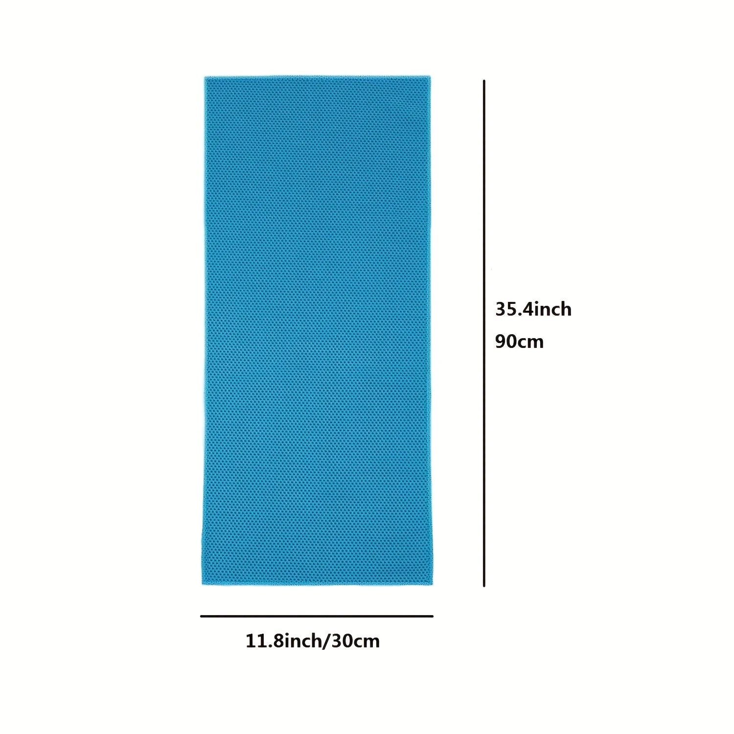 4 Pack Cooling Towels, Soft Breathable Ice Cool Towel for Sports & Outdoor Activities, Quick Dry Sweat Absorbing Cooling