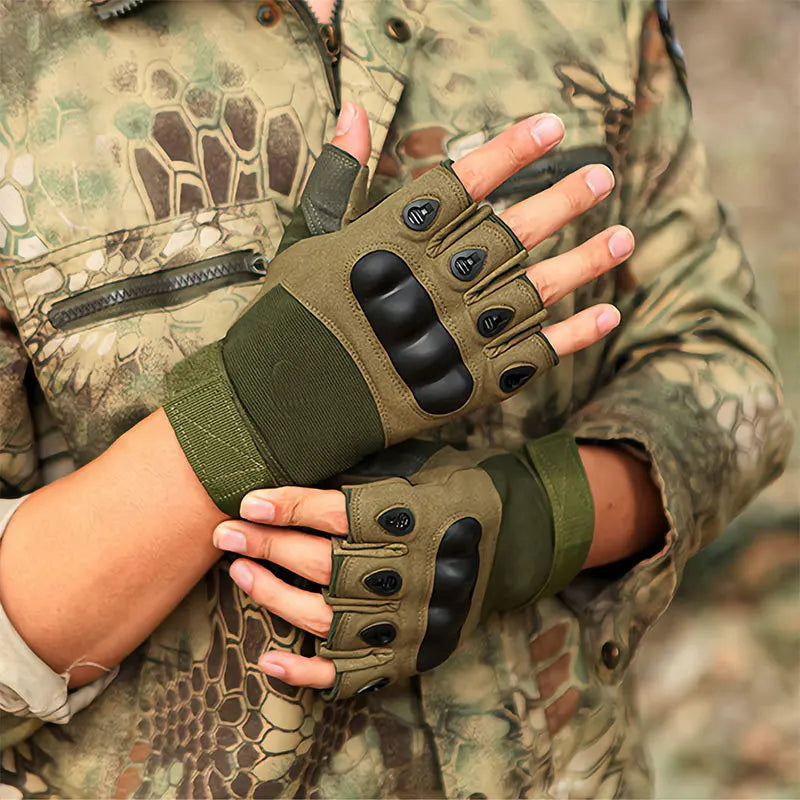 Tactical Gloves For Men, Long Finger Gloves For Outdoor Sports, Cycling, Fitness, Year-Round Fishing, All Finger Gloves