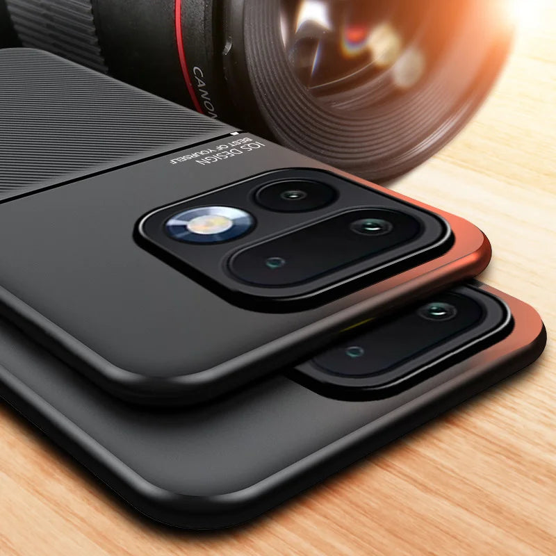 Soft Frame Cover For Realme 16 Pro 5G Case Leather Car Magnetic Holder Funda for Realme 16 Pro Plus 16Pro TPU Shockproof Coque